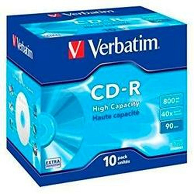 CD-R Verbatim High Capacity 10 Unités