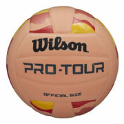 Volleybal Wilson Pro Tour Perzik (Één maat)