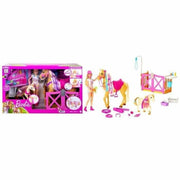 Speelset Barbie Toilettage des Chevaux Plastic