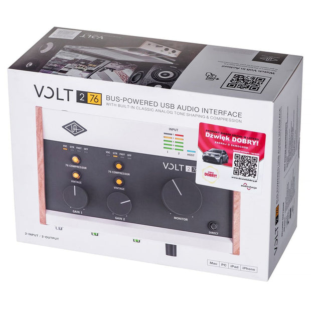 Interface audio Universal Audio UA VOLT 276