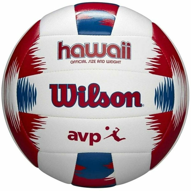 Volleybal Frisbee Hawaii Wilson WTH80219KIT Wit Multicolour Natuurlijk rubber (Één maat)