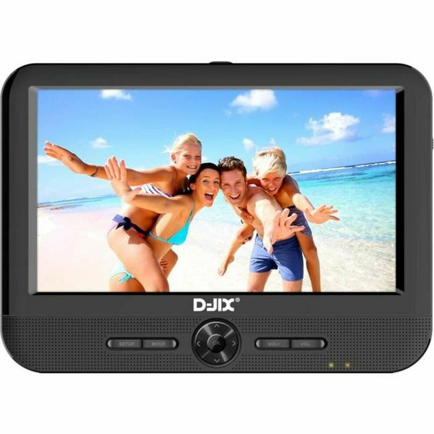 DVD speler D-JIX PVS706-50SM noir 7" 800 x 480 px