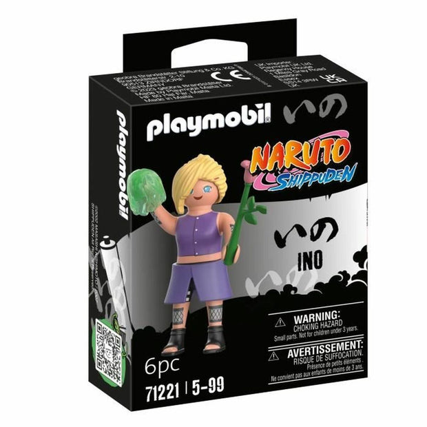 Speelset Playmobil 71221 Naruto Shippuden Plastic 6 Onderdelen