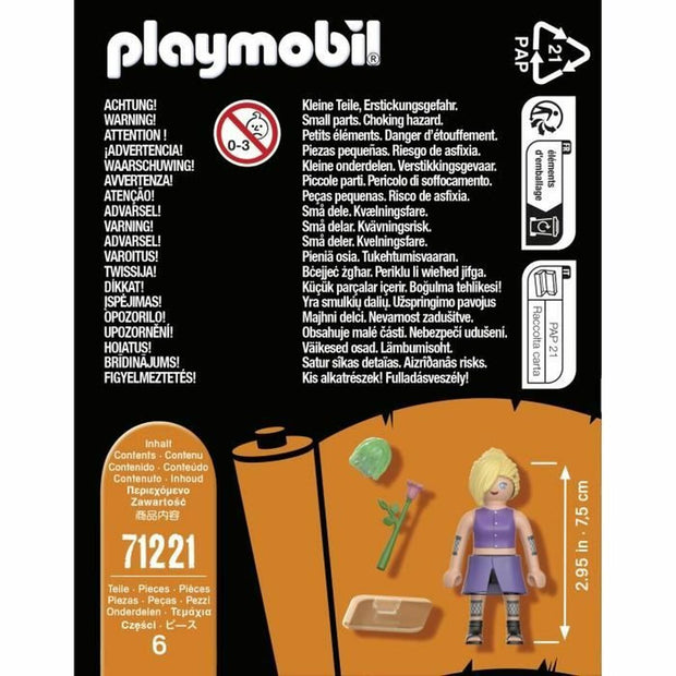 Speelset Playmobil 71221 Naruto Shippuden Plastic 6 Onderdelen