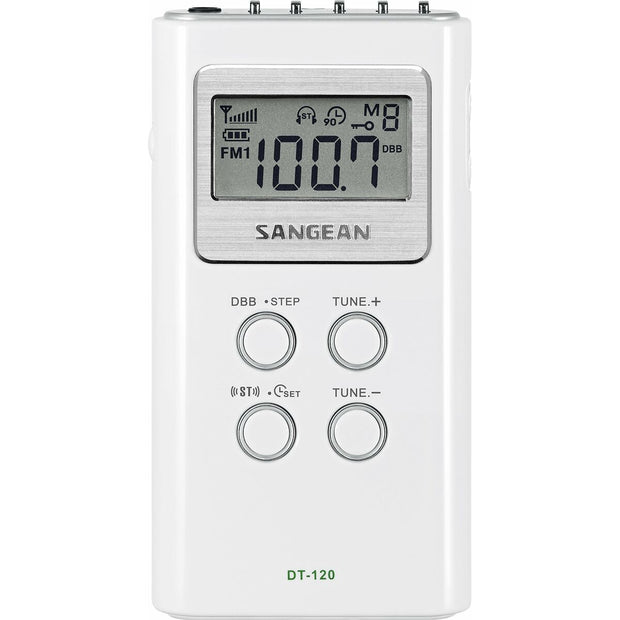 Radio Sangean DT120W Wit