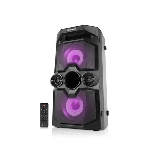 Bluetooth-luidsprekers Real-El REAL-EL X-771 Zwart Multicolour