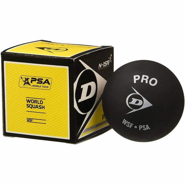Squashbal Dunlop Revelation Pro Zwart Zwart/Geel