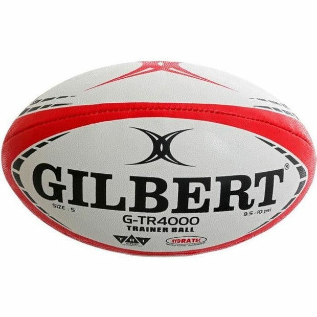 Rugby Bal Gilbert G-TR4000 Wit 28 cm Rood