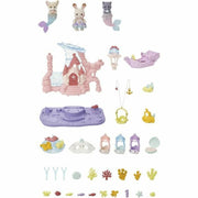 Speelset Sylvanian Families Babie Mermaid Castle Plastic