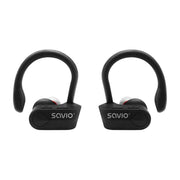 In-ear Bluetooth Hoofdtelefoon Savio TWS-03 Zwart Grafiet