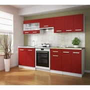 Keukenmeubilair Rood PVC Kristal Plastic Melamine 80 x 31 x 55 cm
