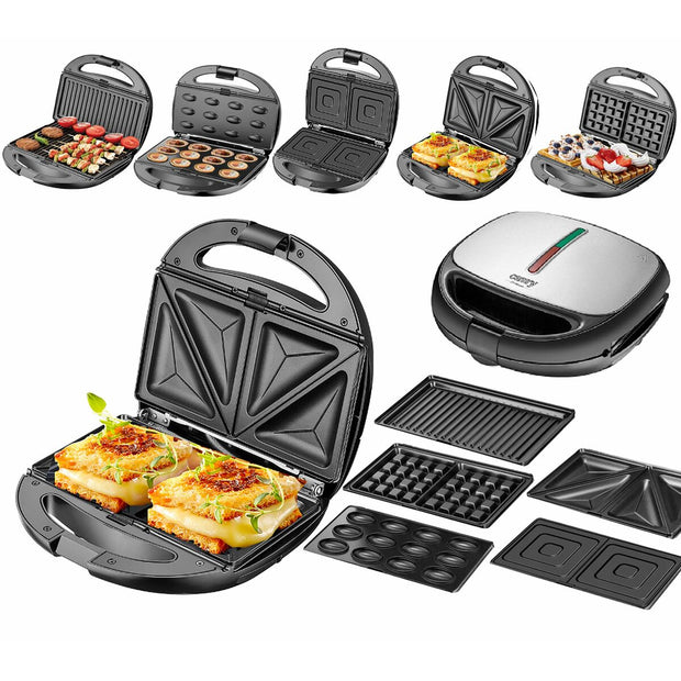 Tosti apparaat Adler CR 3042 Zwart 1200 W