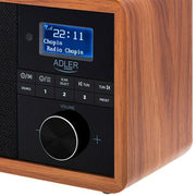 Radio Adler AD 1184 Zwart Hout