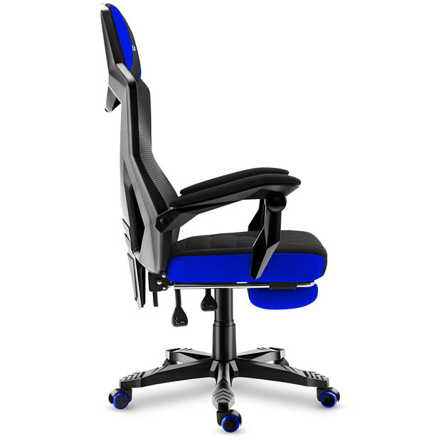 Gaming stoel Huzaro Combat 3.0 Blauw Zwart Zwart/Blauw