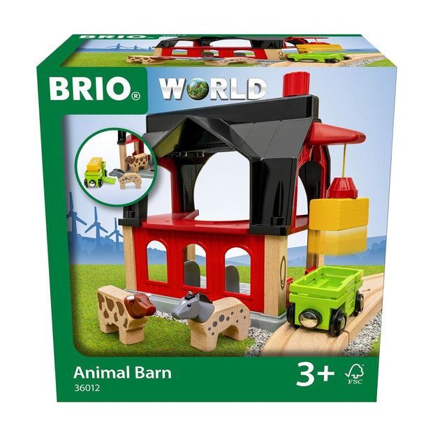 Speelset Ravensburger Animal barn Hout