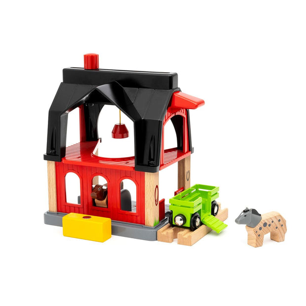 Speelset Ravensburger Animal barn Hout