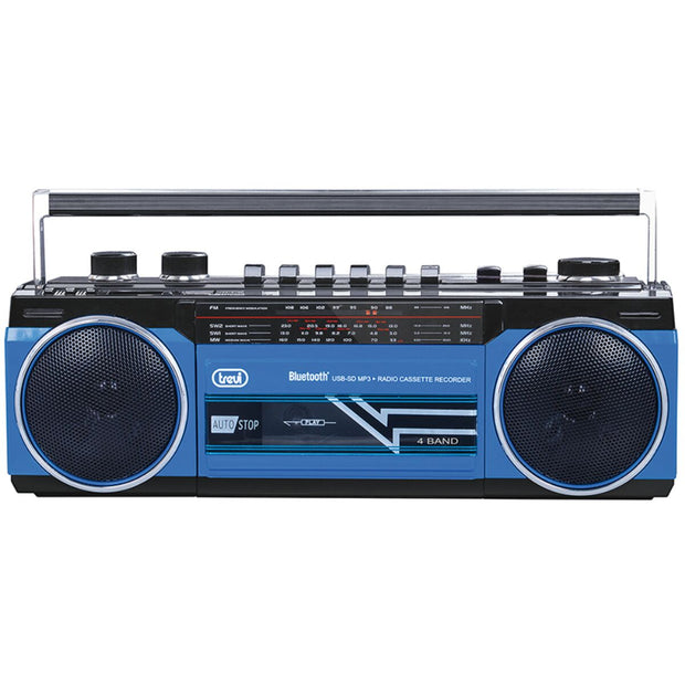 Draagbare Bluetooth Radio Trevi RR 501 BT Blauw Zwart/Blauw