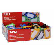 Sleutelhanger Apli Label Multicolour 100 Stuks 100 Onderdelen