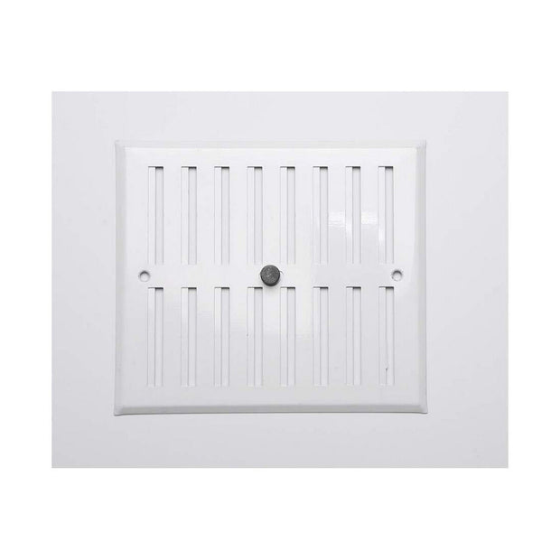 Grille Fepre Réglable Aluminium Blanc (17 x 19 cm)