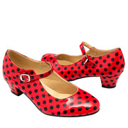 Chaussures de Flamenco pour Enfants 80171-RDBL22 22