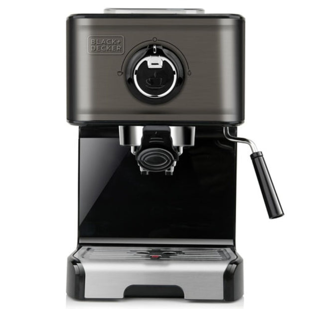 Express Handleiding Koffiemachine Black & Decker ES9200010B                      1,2 L Zwart Zilverkleurig 2 Koppar