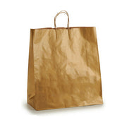 Papieren Zak 46 x 16 x 60 cm Gouden (25 Stuks)