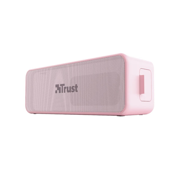 Dankzij de draagbare Bluetooth®-luidsprekers Trust 23829 ZOWY MAX Roze