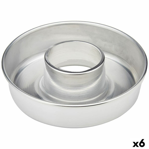 Bakvorm VR Aluminium Zilverkleurig Ø 22 cm (6 Stuks)