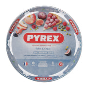 Oven Mould Pyrex Classic Vidrio Cirkelvormig Plat 27,7 x 27,7 x 3,5 cm Transparant (6 Stuks)