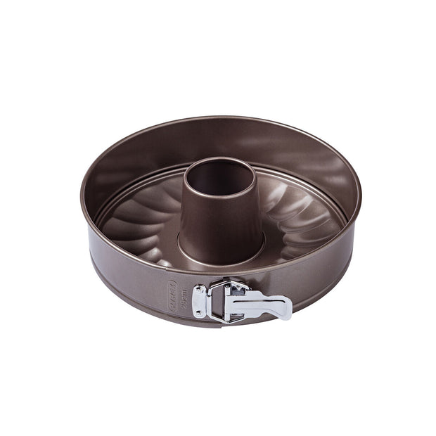 Springvorm Pan Pyrex Asimetria Ring Zwart Metaal 4 Stuks Ø 26 cm