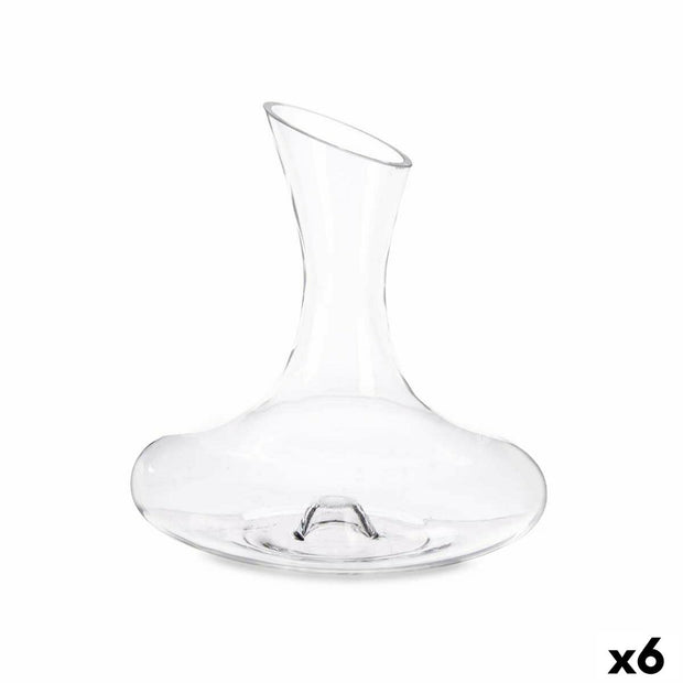 Wijn Decanteerkan Transparant Glas 1,7 L (6 Stuks)