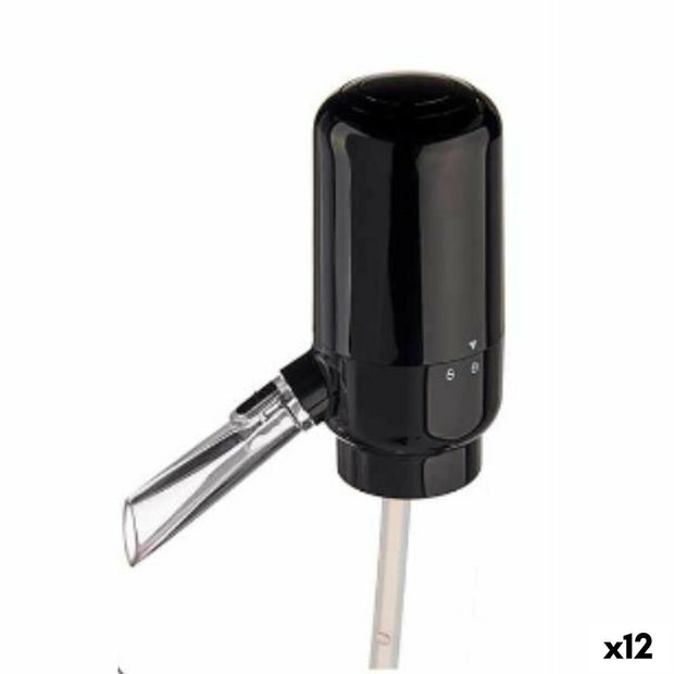 Dispenser Elektrisch Zwart Siliconen ABS 5 x 11 x 10 cm (12 Stuks)