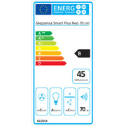 Conventionele Afzuigkap Mepamsa SMART 70X 70 cm 300 m3/h 125W D