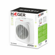 Draagbare ventilatorkachel Haeger FH-200.014A 2000 W Wit