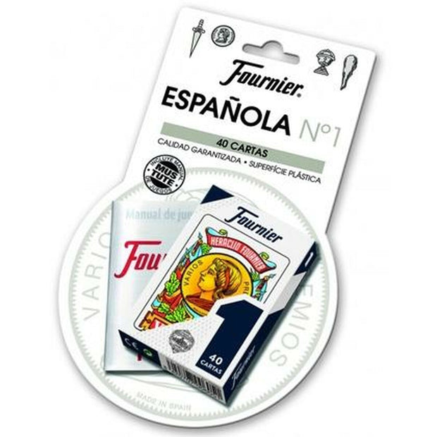 Spaanse Speelkaarten (40 kaarten) Fournier 12 Stuks (61,5 x 95 mm)