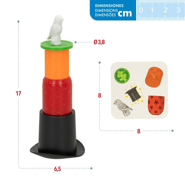 Bordspel Colorbaby Hoge hoed (6 Stuks)