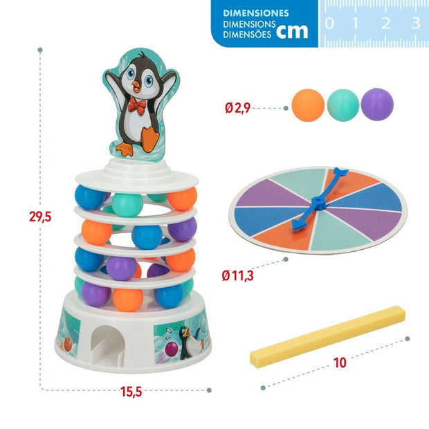 Bordspel Colorbaby Pinguïn (6 Stuks)