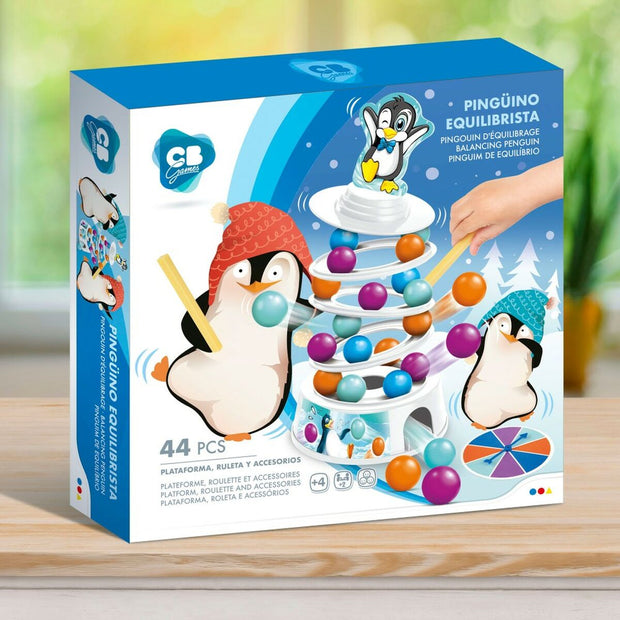 Bordspel Colorbaby Pinguïn (6 Stuks)