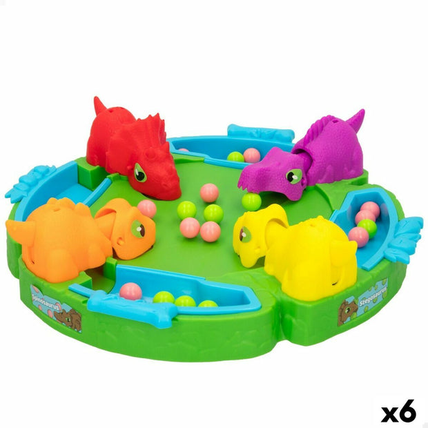 Bordspel Colorbaby Dinosaurus (6 Stuks)