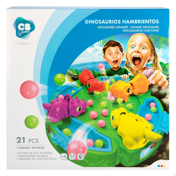 Bordspel Colorbaby Dinosaurus (6 Stuks)