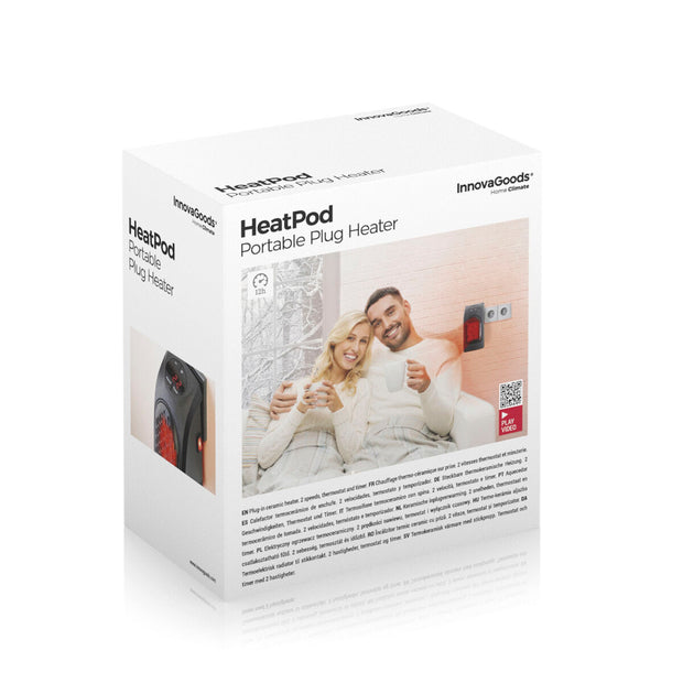 Plug-in Keramische Verwarming Heatpod InnovaGoods 400W