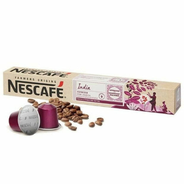 Koffiecapsules FARMERS ORIGINS Nescafé INDIA (10 uds)